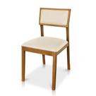 Cadeira de Jantar e Living Millie Estofada material sintético - Desk Design