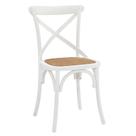 Cadeira de jantar Modway Gear Rustic Modern Farmhouse Elm Wood