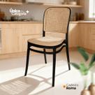 Cadeira de Jantar Roma com Design Moderno para Sala e Cozinha