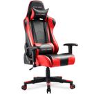 Cadeira de jogos GTRACING Racing Office Computer vermelha