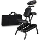 Cadeira de Massagem Shiatsu Portátil Dobrável Kurah - Preto