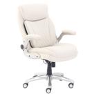 Cadeira de mesa de escritório Amazon Basics Ergonomic Executive Cream