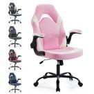Cadeira de mesa para jogos YSSOA em couro PU ergonômico ajustável