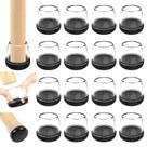 Cadeira de móveis Sliders GAGUIUP 16PCS Clear 1,1 -1,4"