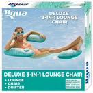 Cadeira de piscina Float Aqua Mosaic 3 em 1 inflável para adultos Cadeira de piscina Float Aqua Mosaic 3 em 1 inflável para adultos