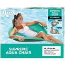 Cadeira de piscina Float Aqua Supreme Hex MultiPosition Teal Fern Cadeira de piscina Float Aqua Supreme Hex MultiPosition Teal Fern