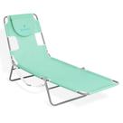 Cadeira de praia Chaise Lounge Ostrich para adultos com orifício facial