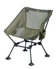 Cadeira de praia dobrável para acampamento iClimb Ultralight Compact Green