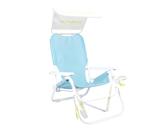 Cadeira de Praia SUNFLOW Shore Thing Premium com Protetor Solar Azul Cadeira de Praia SUNFLOW Shore Thing Premium com Protetor Solar Azul