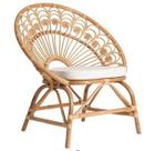 Cadeira de Rattan Sahid 55x70x70 Biasa