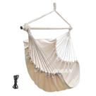 Cadeira de rede GOCAN Large Swing 110x150cm Carga 150 kg de algodão Cadeira de rede GOCAN Large Swing 110x150cm Carga 150 kg de algodão