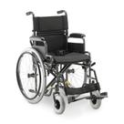 Cadeira de Rodas Aço Dobrável até 120 Kg D400 Dellamed T48