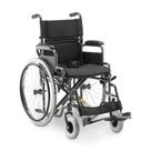 Cadeira de Rodas Aço Dobrável até 120 Kg Tamanho 40 D400 Dellamed