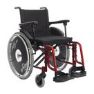 Cadeira de rodas alumínio agile 120kg 44x42x40 ver jaguaribe