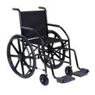 Cadeira de rodas básica simples CDS 101 - Roda de Nylon