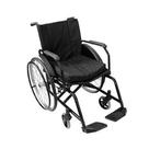 Cadeira de rodas confort aro alumínio assento 44cm