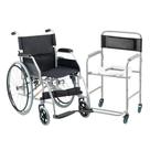 Cadeira de Rodas D100 Mais Cadeira de Banho Mobilidade Segurança e Conforto