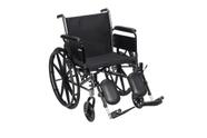 Cadeira de Rodas Dobrável Leve Drive Medical K320DFA-ELR Cruiser III