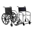 Cadeira de Rodas Dobrável Mais Cadeira de Banho Kit Mobilidade Completa