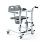 Cadeira de Rodas e Transferência para Acamados Higiênica até 135kg Multiuso Hidrolight