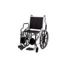 Cadeira de Rodas Leblon Pneu Cinza 41,5 CM - Carone