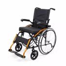 Cadeira de Rodas Manual Dobrável Dellamed D600 Pop T44 em Aço Suporta até 120 kg