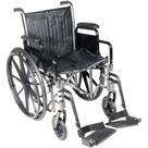 Cadeira de rodas McKesson 18" Seat Swing Away Foorests 136 kg
