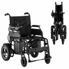 Cadeira de Rodas Motorizada Dobrável Eletrica D800 até 120 kg Aço Carbono Dellamed