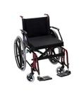 Cadeira de Rodas OBESO Confort Plus 52 cm Vinho Metálico Prolife