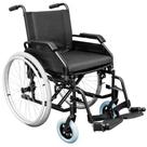 Cadeira de Rodas para Idosos Aço Carbono 125kg C/ Assento 40cm