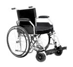 Cadeira De Rodas Pro9000 Em Aço Assento 40cm - Procirurgica Cinza