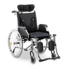 Cadeira de Rodas Reclinável D700 Alumínio Dobrável Confortável Dellamed