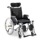 Cadeira de Rodas Reclinável D700 Dellamed Em Alumínio Dobrável Até 130kg