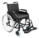 Cadeira De Rodas Standard Aço Dobrável Até 125kg Hidrolight Cadeira De Rodas Standard Aço Dobrável Até 125kg Hidrolight