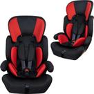 Cadeira De Segurança Infantil Para Carro Criança 9kg A 36kg Poltrona Auto Preto e Vermelho Styll Baby Tamanho Unico