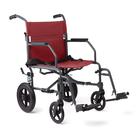 Cadeira de transporte Medline Basic Steel Full Arms 12 Wheels