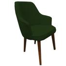 Cadeira Decorativa Lara Suede Verde - Dominic Decor Cadeira Decorativa Lara Suede Verde - Dominic Decor