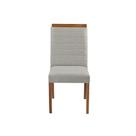 Cadeira Decorativa Sala de Jantar Luxo Sueli Facto Prata - Mozzelar Cadeira Decorativa Sala de Jantar Luxo Sueli Facto Prata - Mozzelar