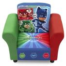 Cadeira Delta Children PJ Masks estofada para crianças 57x44x41 cm Cadeira Delta Children PJ Masks estofada para crianças 57x44x41 cm