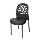 Cadeira Deluxe Forte Plástico Preto