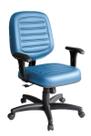 Cadeira Diretor para Escritório Linha Blenda Azul Cadeira Diretor para Escritório Linha Blenda Azul