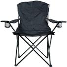Cadeira Dobravel Grande Portatil 150kg Pesca Camping Praia