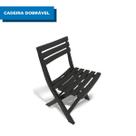 Cadeira Dobrável Preta Arqplast Cadeira Dobrável Preta Arqplast