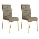 Cadeira Duna Carraro Bamboo c/ Dourado