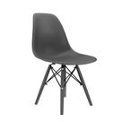 Cadeira Eames Dsw Injetado Cx 1 Cinza brasão