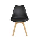 Cadeira Eames Leda Preta Conthey Evolux - N1905944