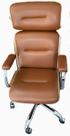 Cadeira Eames Presidente Caramelo Linha Capa em Madeira Cor Caramelo