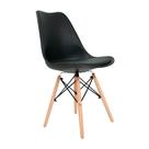 Cadeira Eames Saarinen Leda Preta