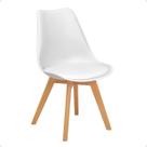 Cadeira Eames Wood Leda Design - Branca