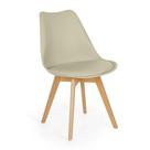 Cadeira Eames Wood Leda Design - Nude Cadeira Eames Wood Leda Design - Nude